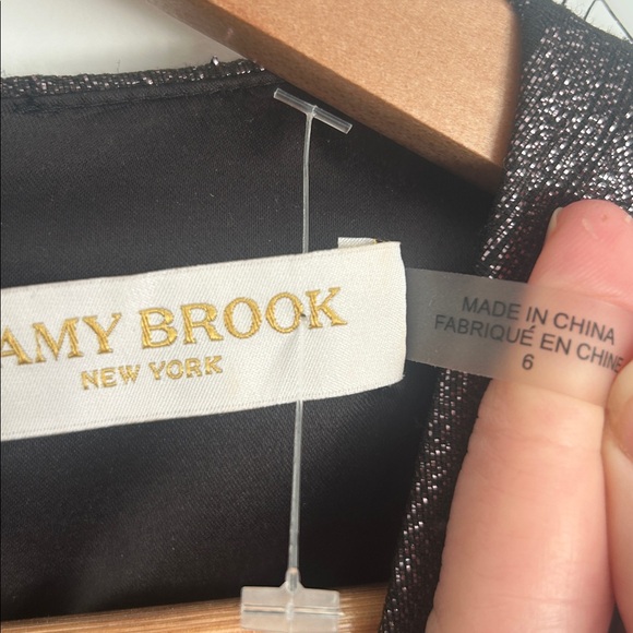 Ramy Brook Brooke metallic belted romper - Picture 7 of 16